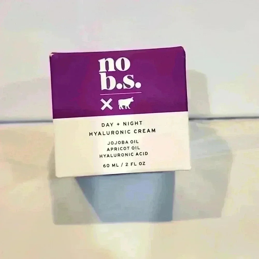 No BS Day + Night Hydrating Cream for Face With Hyaluronic NEW UNOPENED M703-101